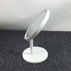 Miroir de bureau à support réversible Miroir LED rond