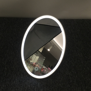 Support ovale Miroir LED Simplicity Miroir de courtoisie de maquillage LED