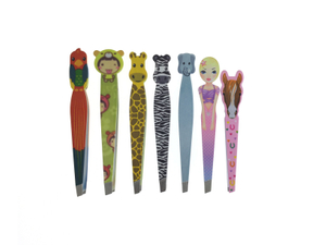 Tweezers à sourcils en forme d'animal