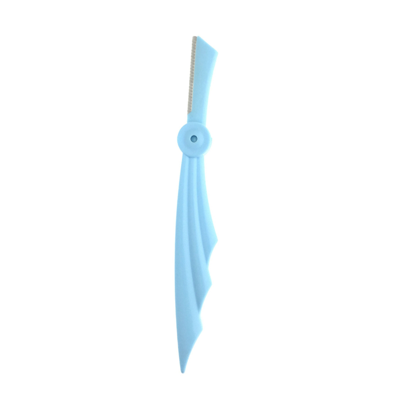 Rasoir à sourcils pliable portable Blue Angel Wing