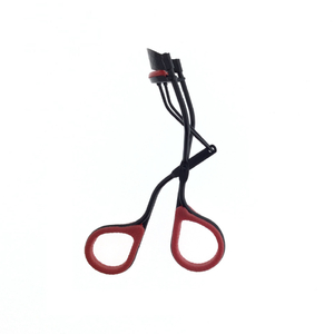 Poignée de pression de silicone rouge noir Curler