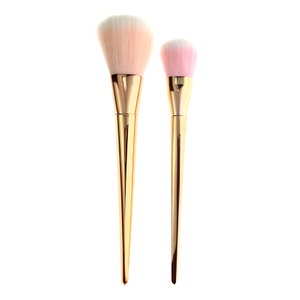 Ensemble de brosse à brosse blush et de brosse de fondation (2 pcs)