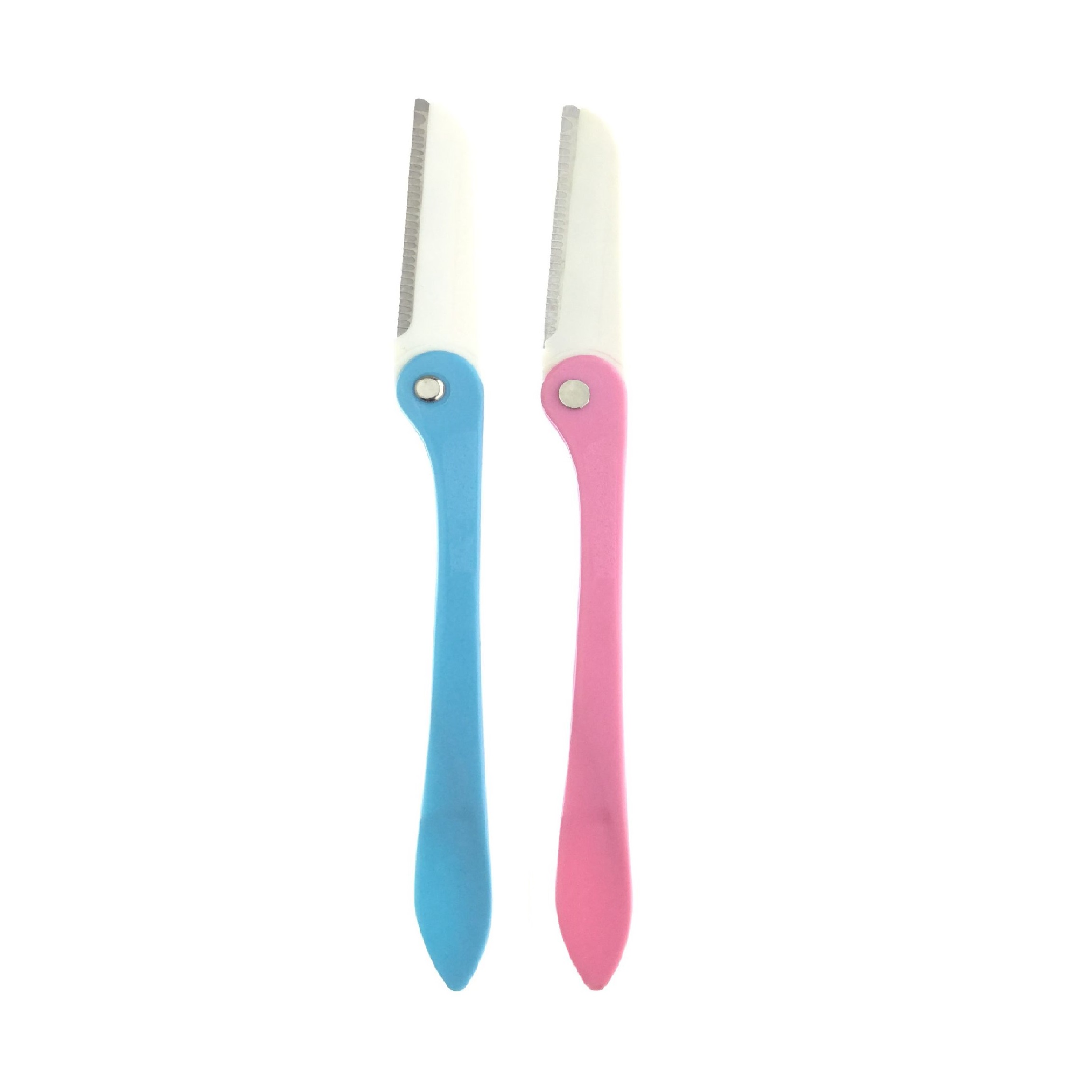 Rasoir aux sourcils et sourcils Shaper pour femme (rose bleu)